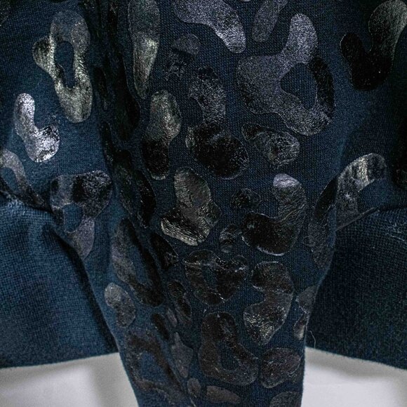 Jeremy Scott Adidas Leopard Full Zip Hoodie Sweatshirt Paws Tail Medium Designer - Picture 13 of 16